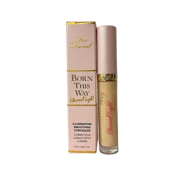 Too Faced Born This Way Vanilla Wafer Illuminating Smoothing Concealer, New, 5ml - Picture 1 of 4
